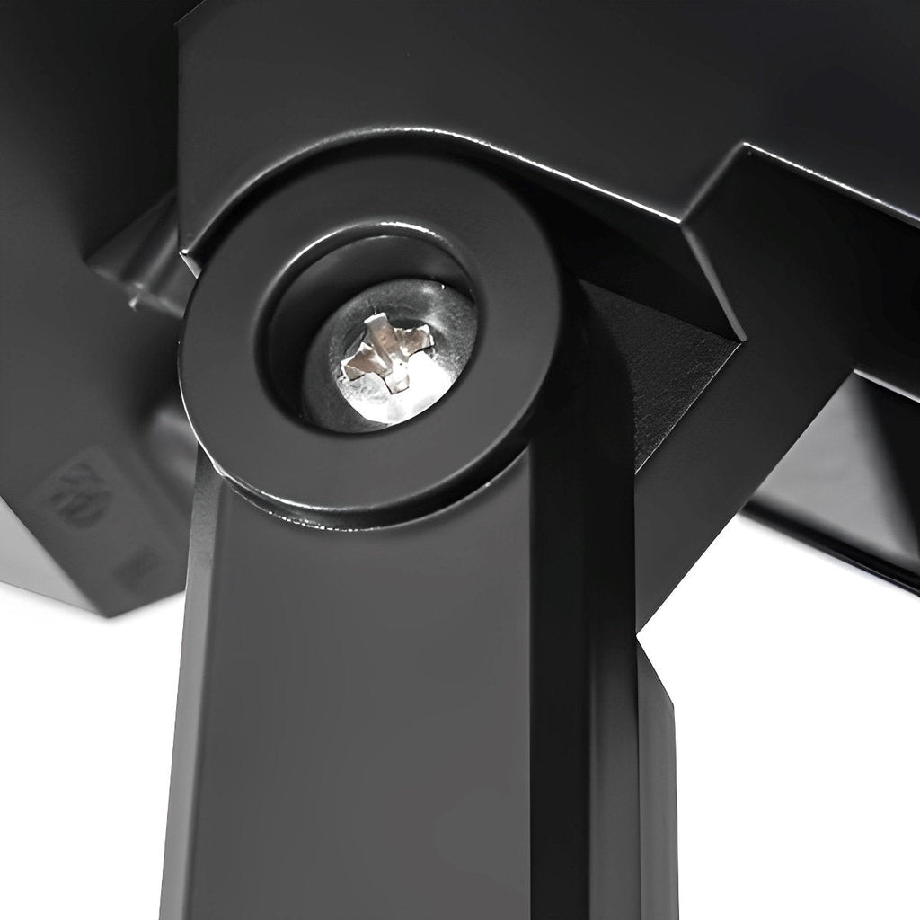 Solar LED Landscape Spotlight – close-up of the pivot joint and screw