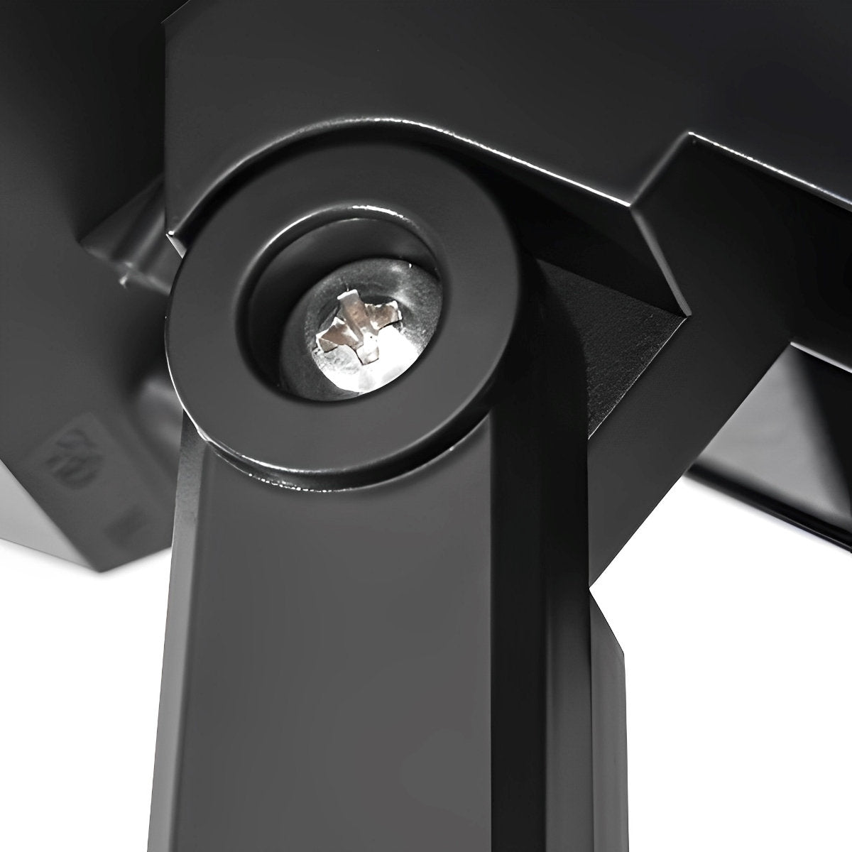 Solar LED Landscape Spotlight – close-up of the pivot joint and screw