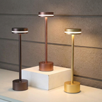 Halden Cordless Table Lamp – three colour finishes at different heights