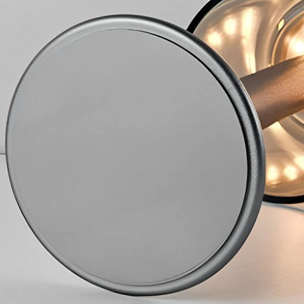Fen Mushroom Touch Lamp – close-up of the rounded top and cone shade