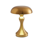 Rune Table Lamp – gold finish, white background