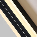 Solar LED Strip Porch Wall Light – close-up diagonal view of the lit strip