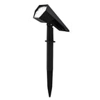 Solar LED Landscape Spotlight – full view on a white background, angled