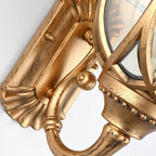 Bird's Nest Outdoor Wall Lantern – close-up of the wall mounting bracket